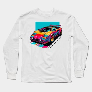 Lamborghini Countach Long Sleeve T-Shirt